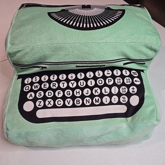 Other - Teal‎ Typewriter Plush Dan Dee Stuffed Toy Collectible Dandee